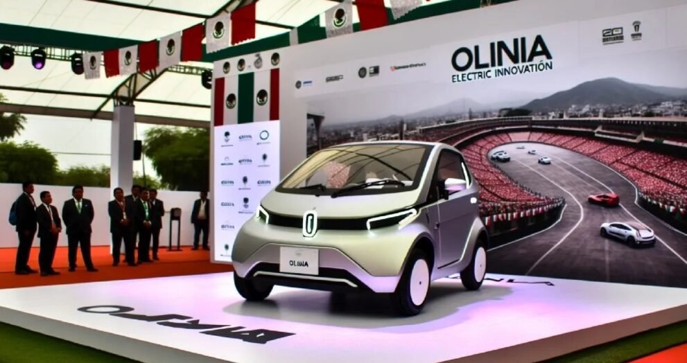 mexican electric car olinia