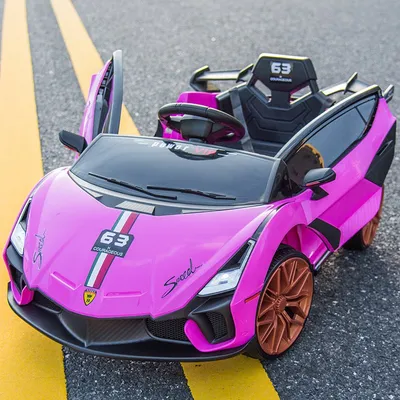 New-12V-Battery-Kids-Electric-Car-Remote-Control-Electric-Baby-Toy-Cars-Children-Battery-Pink-Ride-on-Cars-for-Kids_2 Childs Pink Electric Car – Fun and Safe Ride-On Toy for Kids