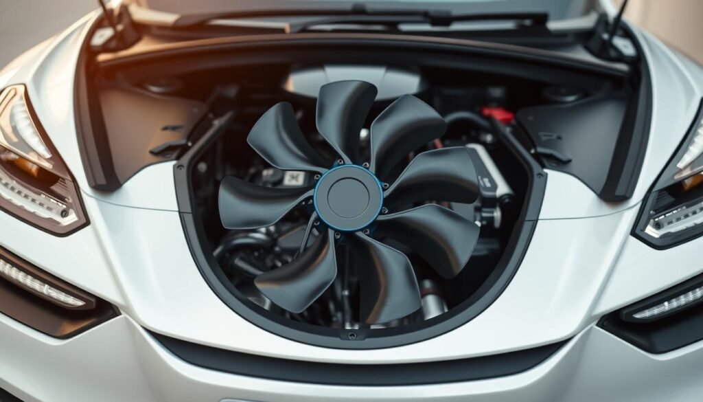 electric fan for a car