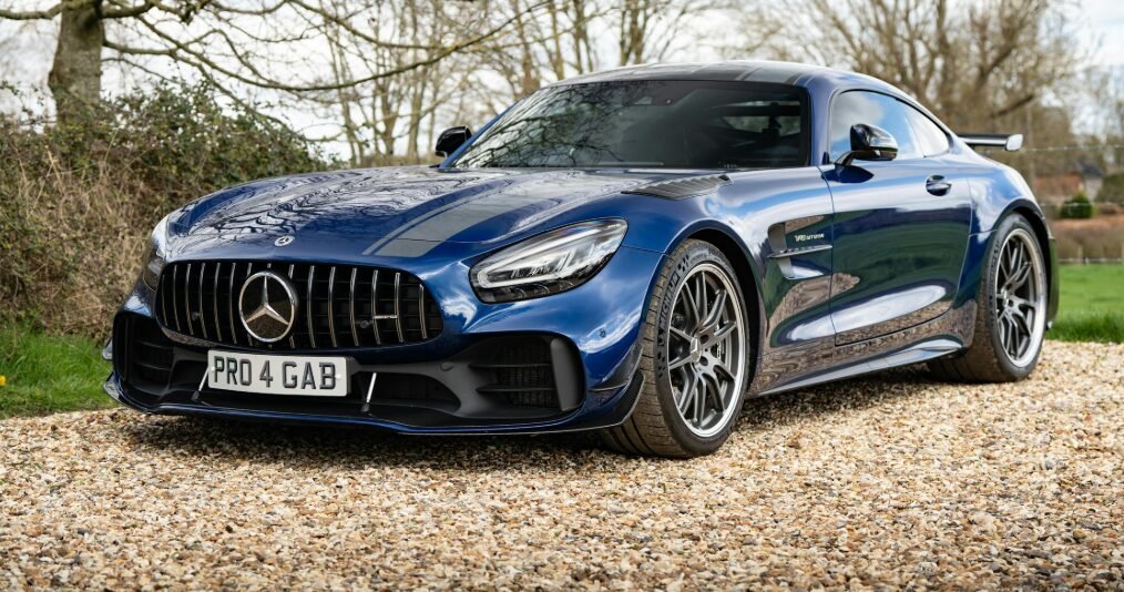 electric blue car wrap