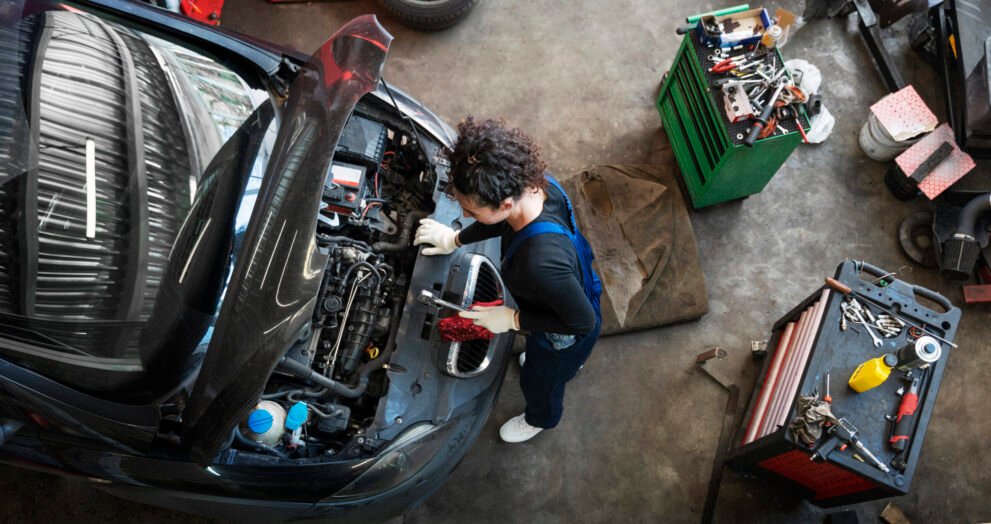 electric ac compressor car