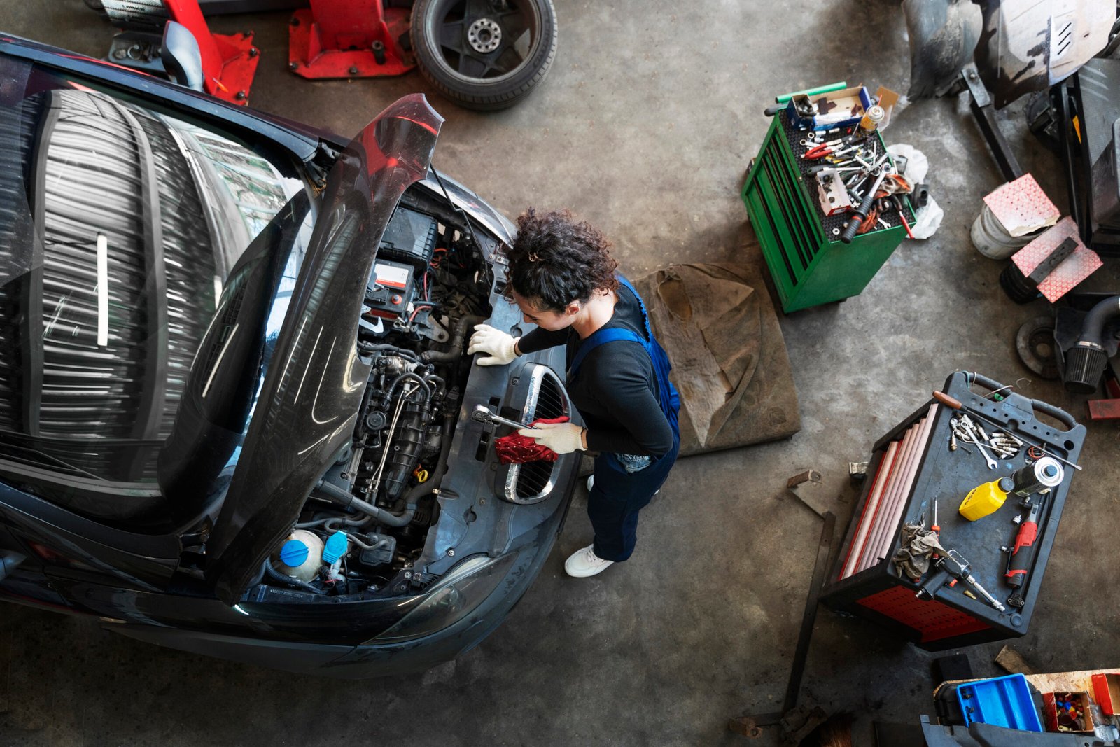 electric ac compressor car